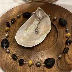 Elegant Multicolor Beaded Necklace